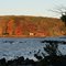 Sunrise and Fall Foliage on Lake Manchaug - Blackstone Valley National Historic Corridor