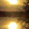 She made the third sun on Hogset Lake beach