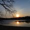 Woods Lake at sunset