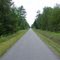 Pere Marquette Rail Trail West of Farwell Michigan