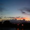 Forchon setting sun