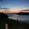 My view of the sunrise over Port Fourchon, La.