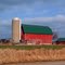 Green roof barn