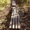 FLT B1 Mile 16.82 Puncheon 2 sections 4-4x4x10ft, 18in wide on 2-6x6 sills