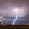 Lightning north of Williston