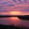 Sunrise at the Little Muddy River, Williams County