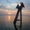 Sunrise looking out into Pamlico Sound