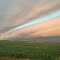 Sunrise shelf cloud