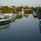 Looking west to Fairport Bridge from Parker St Bridge