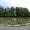 2011 - Fairport, NY. A panoramic view of Perinton Park and the Erie Canal, facing east