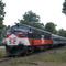 Dover Plains NY Metro North FL9 in New Haven colors