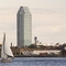 Sailboat on the East River: New York City
