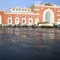 Railroad station in Kursk on July evening