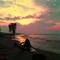 Cloud Covered Erie Sunset ~ Bay Village ~ Huntington Beach