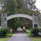 USA - PA. Amish County - Lititz - entry of the Moravian Cemetery