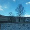 Late evning winter in western PA countryside, USA