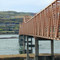 Dalles Bridge, looking south into Oregon