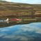 Tug Boat Pushes Barges Up River Near the Oregon Trail Discovery Center