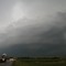 Supercell Storm with Doppler on Wheels flying by on May 23, 2007