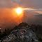 Sunset on the mountain