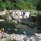 Bikini scene at Dougan falls, Washougal River