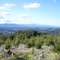 Mt. top looking North at Olympic Mtns.