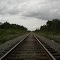 Red Pine Road railroad crossing (looking North)