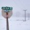Winter intersection