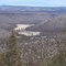 looking down from Sandy Hill (Millican riding area)