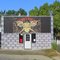 Twin Gunz Tattoos, 1232 S. Poplar St. (Wyoming State Hwy. 220), Casper, Wyoming. Looking west.