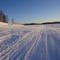 Alexander Lake, on the Susitna 100 course
