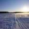 Alexander Lake, on the Susitna 100 course