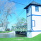Erie Canal Lift Bridge & Watch Tower, Holley NY (5-2005)
