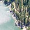 Dakota Columbia's Nova Class Houseboat tucked into Wilmont Bay on Lake Roosevelt