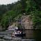 Lay Lake - The jumping rock at Paint Creek