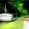 Canal boat at Roscoe Village