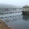 Upper Owl Creek Reservoir in the Fog, Tamaqua PA
