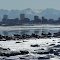 Looking at Anchorage from Point Makenzie