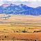 The Mission Mountains from the west