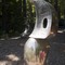 Sculpture at  Arts Center, Gualala, CA