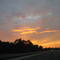 Sun set in Gainesville, Florida