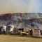 Mulchie first day on fire