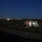 Juniper Dunes parking area at night