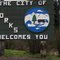 "The city of Forks welcomes you"! - Forks, WA, USA.