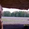 Watching deer in blind