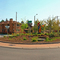 Art in the Commons: Altit and Sunra Roundabout Art in the River West Neighborhood Bend Oregon