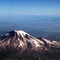 Mt Rainier to Mt Baker from plane