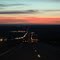 Into sunset near Amarillo