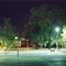 Aug 1989 - looking north near former Chanute theater at night