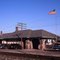 Stone railroad depot, Wyandotte Michigan